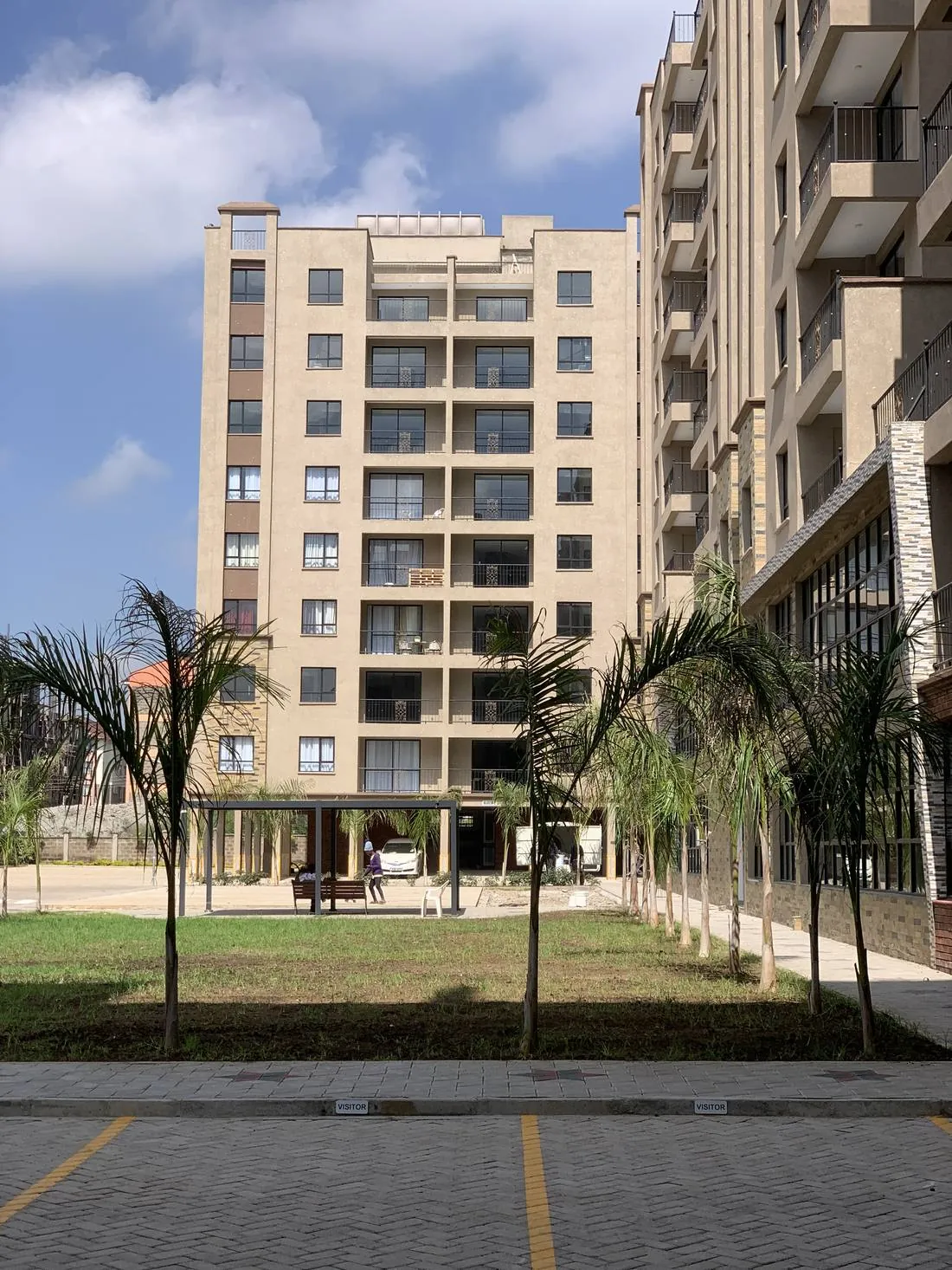 Amalia Apartments: Completed Facade